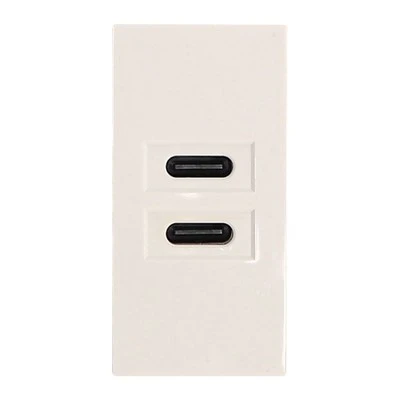 Duálna USB C 10,5W nabíjačka